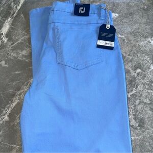 FootJoy Pants Mens 32 x 32 Lagoon Blue 5 Pocket Pant